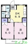 ニューシティグランママ 2DKの間取り