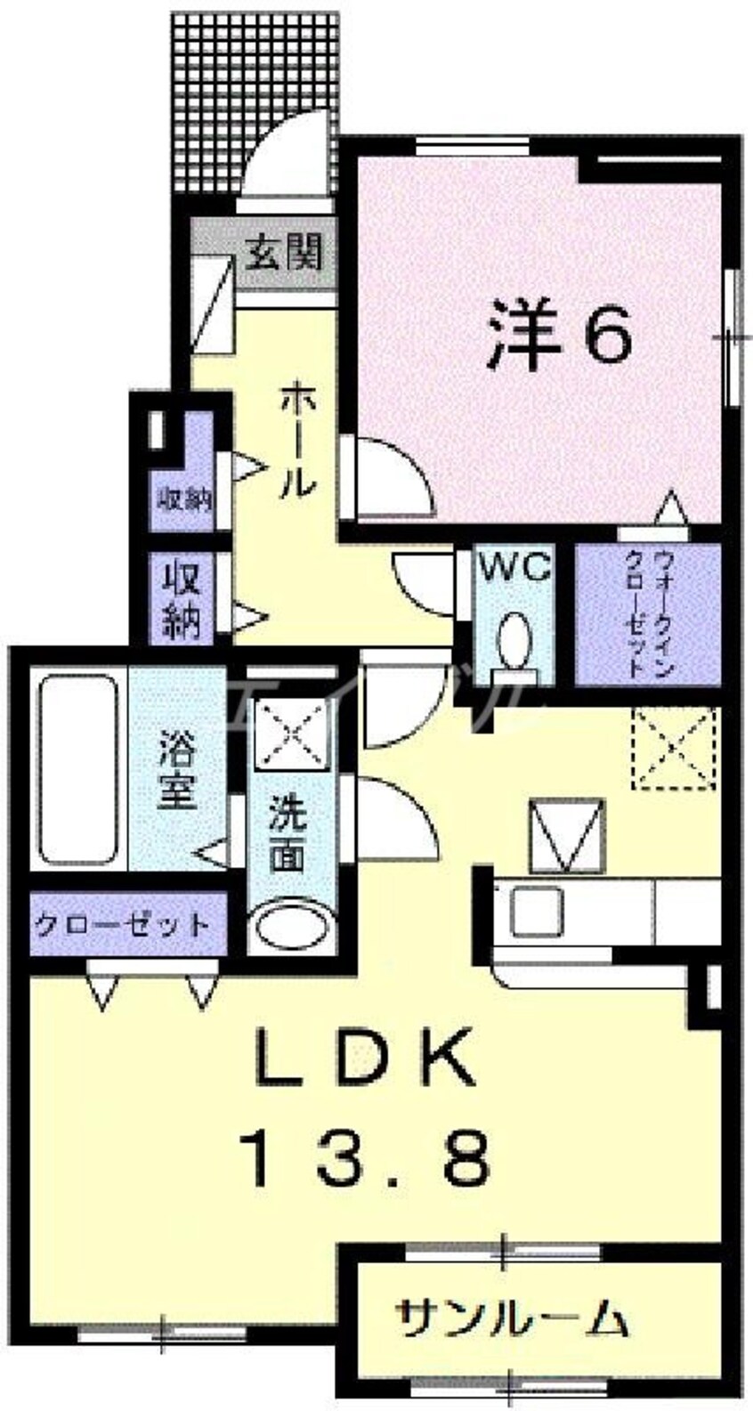 間取図 スエルテＢ