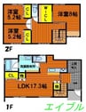 西古松2丁目戸建て 3LDKの間取り