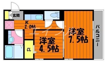 間取図 ベイ　ブランシェ白楽町