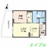 アイビー倉敷　Ｃ棟 1LDKの間取り