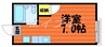 サザリィ川崎 1Rの間取り
