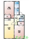 フォーシーズン秋 2LDKの間取り