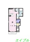プリムローズＣ 1Rの間取り