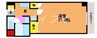 オーキッドプラザ 1Kの間取り
