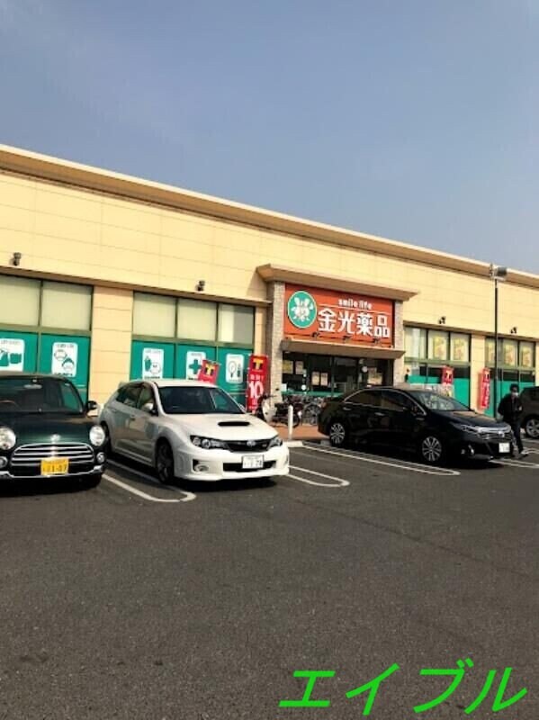 金光薬品当新田店(ドラッグストア)まで1329m リバーガーデン
