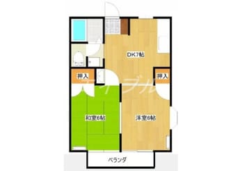 間取図 シティカームエクセレンス