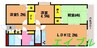 コマンドモジュール 3LDKの間取り