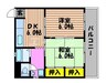 千原コーポ 2DKの間取り