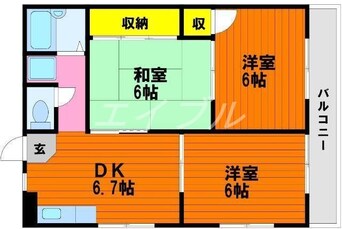 間取図 平成マンション