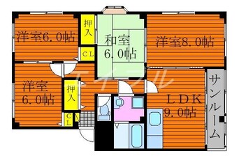 間取図 ドルチェ新保