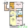 フォーゲルセレーノ　A棟 2LDKの間取り