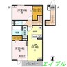 フォーゲルセレーノ　A棟 2LDKの間取り