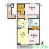 フォーゲルセレーノ　A棟 2LDKの間取り