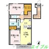 フォーゲルセレーノ　A棟 2LDKの間取り