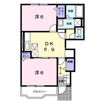 間取図 ガーデン彦崎