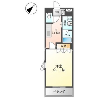 間取図 スタイリッシュ・レジデンスⅡ