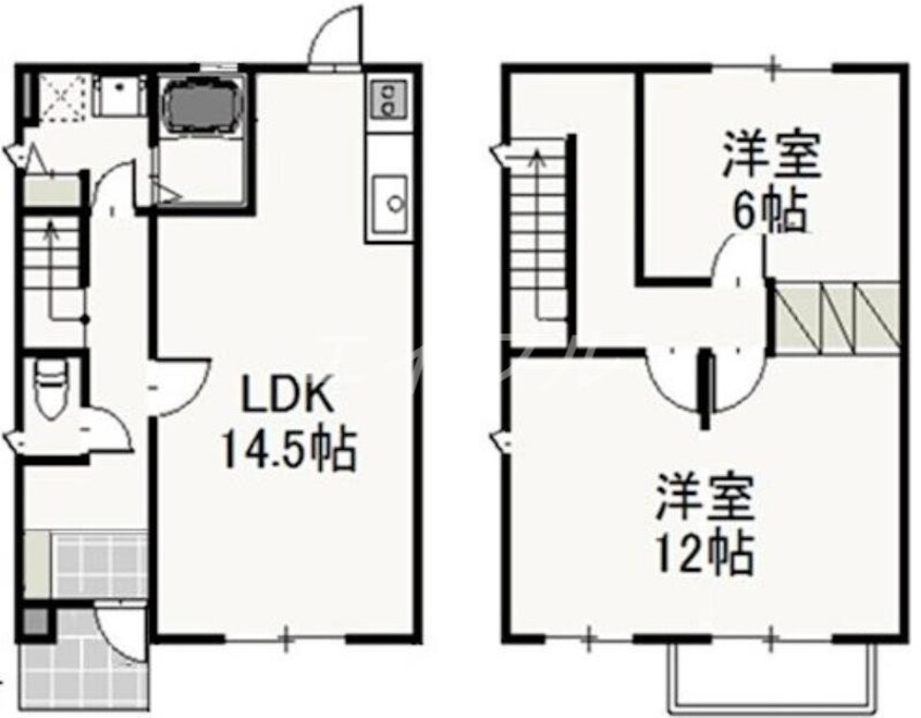 間取図 TKハイツ