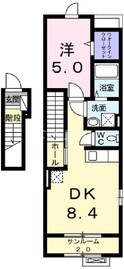 Ｎｅｏ　Ｃｉｔｙ庭瀬の間取図