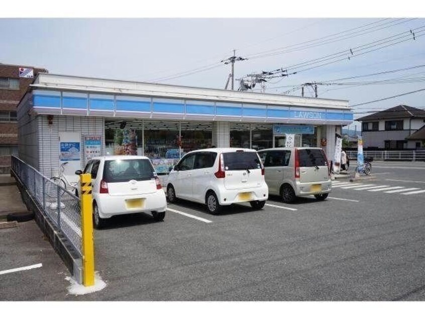ローソン鳥栖村田町店(コンビニ)まで1486m シティ西新Ｄ