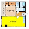 IT鳥栖ビル 1LDKの間取り