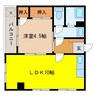 IT鳥栖ビル 1LDKの間取り