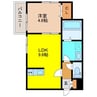 カポラボーロ 1LDKの間取り