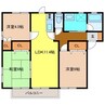 エランドール 3LDKの間取り
