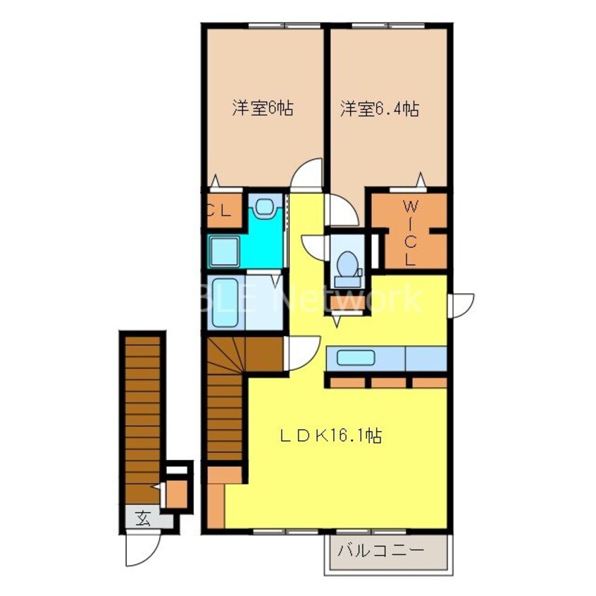 間取図 カーサヴェルデ