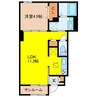 エスペランサ田代 1LDKの間取り