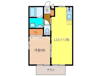 間取図 シャルマンコート