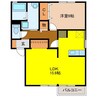 セジュール村田町 1LDKの間取り