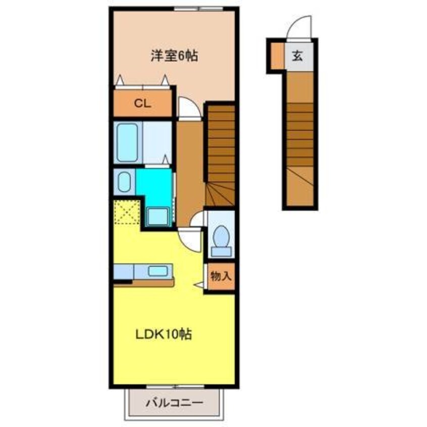間取図 アルカンシエル