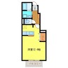 ラフィーネITO　六番館 1Rの間取り