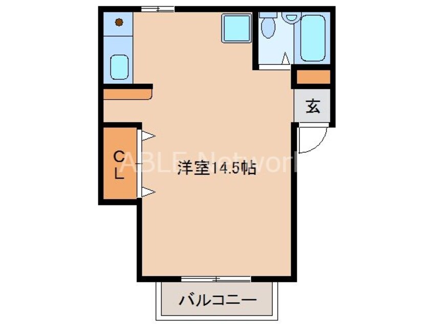 間取図 コーポピュア