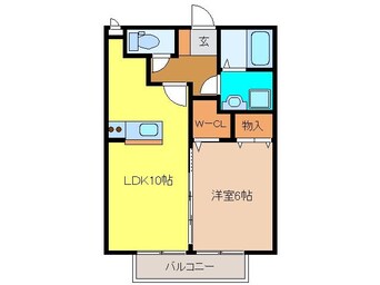 間取図 サンライズⅡ番館