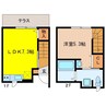 R-BOX永吉 1LDKの間取り