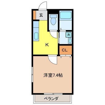 間取図 アムール土井