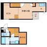 CB鳥栖ヴィーゼ 1Kの間取り