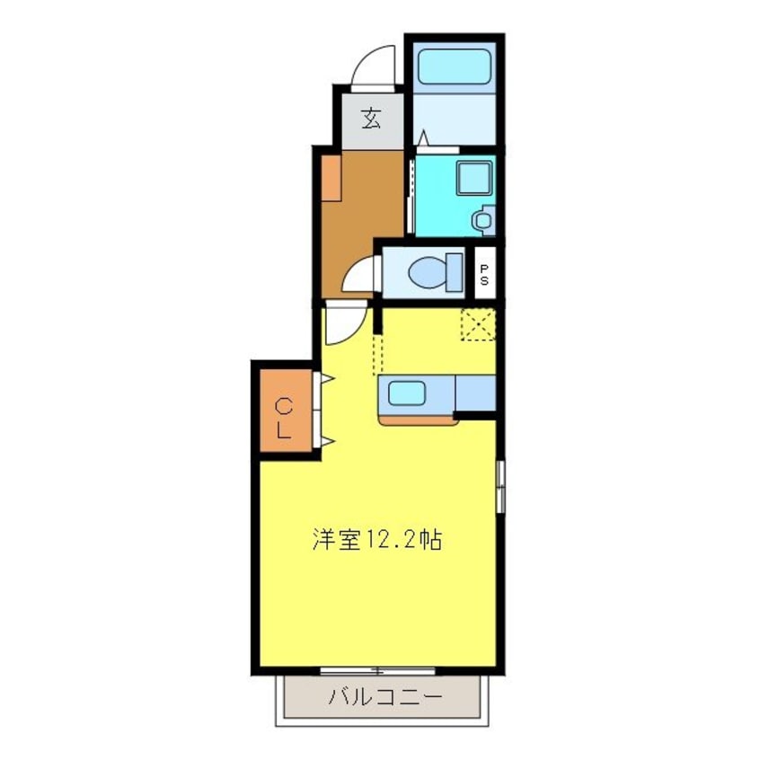 間取図 シャルマン参番館