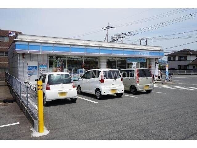 ローソン鳥栖村田町店(コンビニ)まで510m コーポ宮地