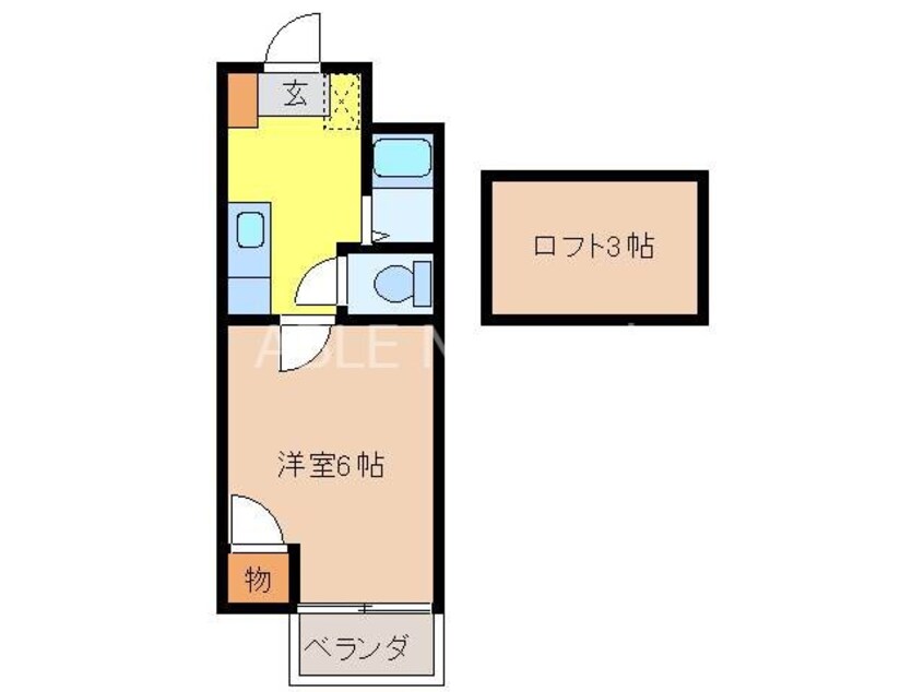 間取図 ステーションハイツ