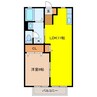メゾン大石 C棟 1LDKの間取り