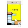 リノ・パラッツォ 1DKの間取り