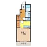 プレシア 1Rの間取り