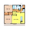 コーディアル 2LDKの間取り