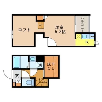 間取図 CB鳥栖ドエル