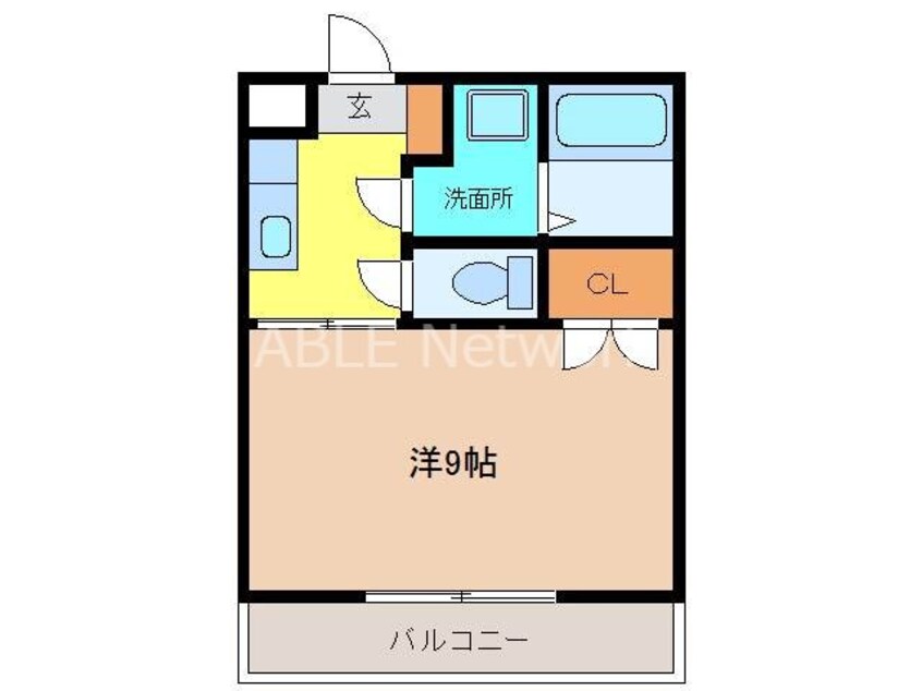 間取図 サンハイツ元町