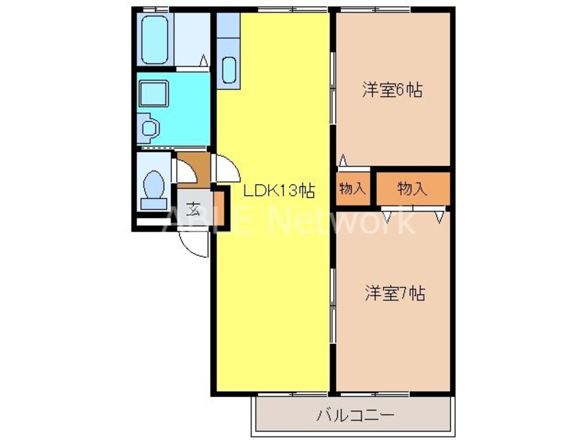 間取図 オーガスタⅡ