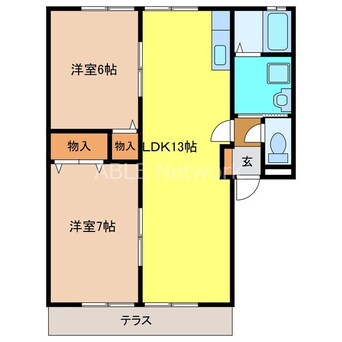 間取図 オーガスタⅠ